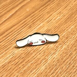 Women’s Accessories Fun Cute White Blushing Cinnamoroll Enamel Pin Brooch